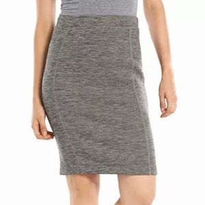ELLE Womens Heather GRAY Pencil Skirt (XS)
